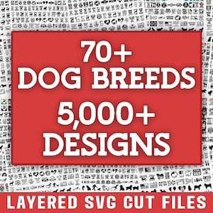 dog svg bundle cricut free commercial use dog breed mega bundle dog peeking svg bunde vector cut files silhouette