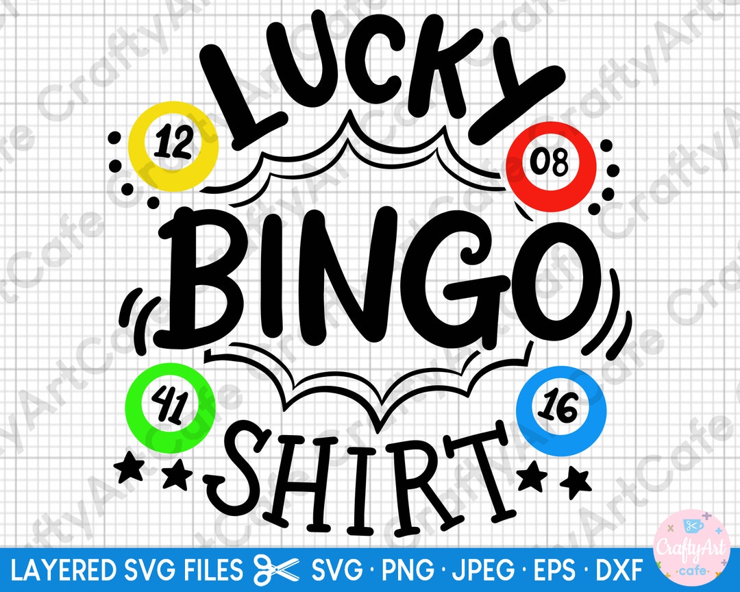 Bingo Svg, Bingo Png, Bingo Player Svg, Bingo Player Png, Cricut - Etsy