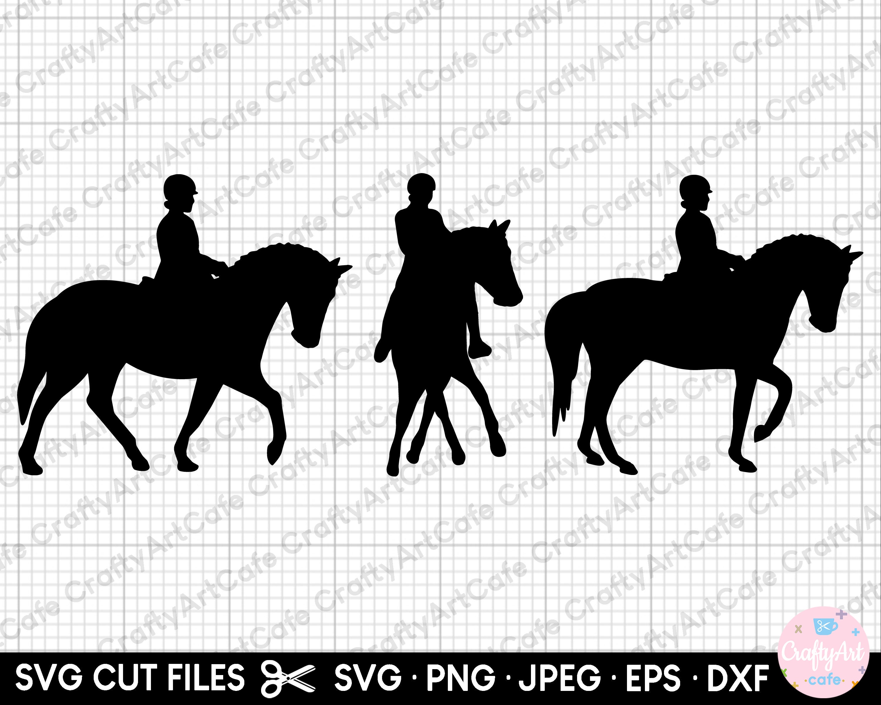 Dressage Svg Bundle Dressage Clipart Dressage Silhouette Svg Etsy