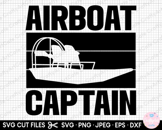 Airboat Svg File for Cricut Shirt Airboat Png - Etsy
