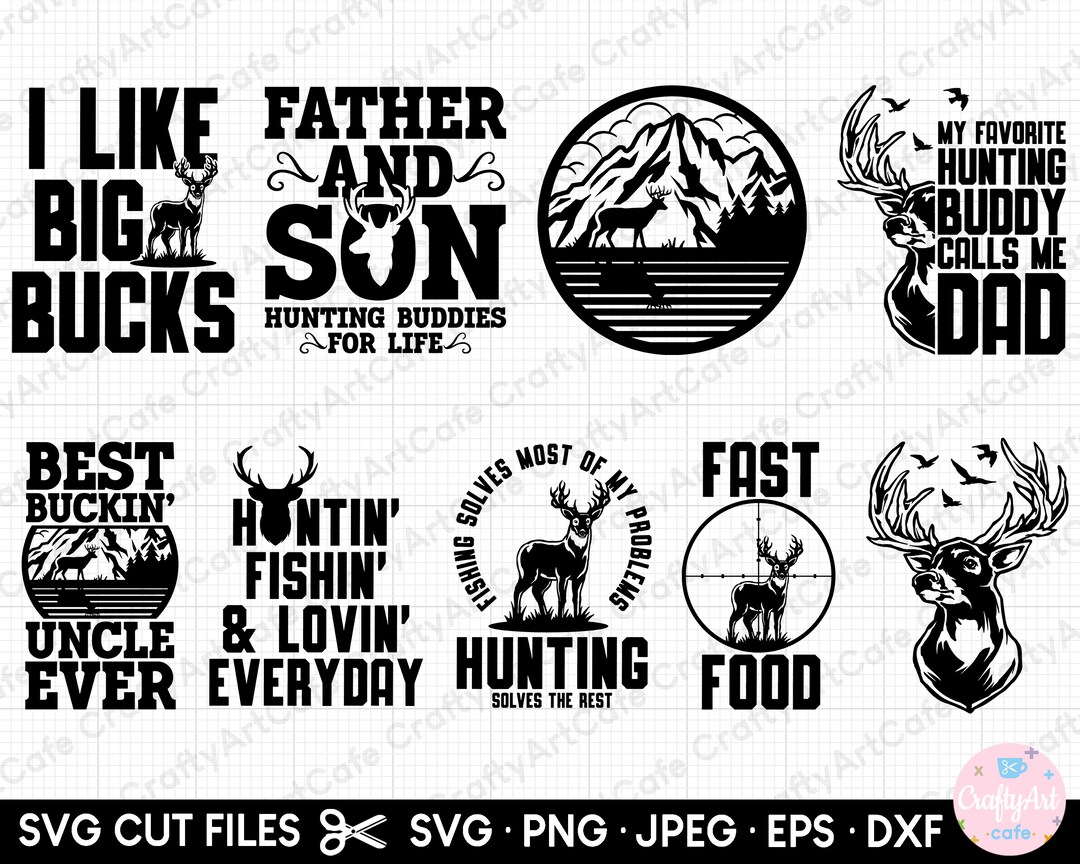 Hunting Svg Bundle Cricut, Hunter Svg Bundle Cricut, Hunting Svg Bundle