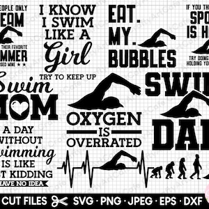 swimming svg, swimming png, swimming svg cricut shirt, swimming svg cut files, swimmer svg png, eps, dxf, jpeg