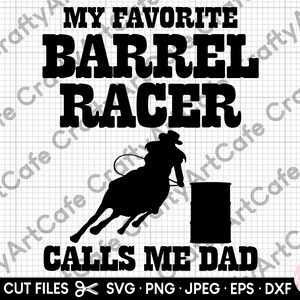 barrel racing svg