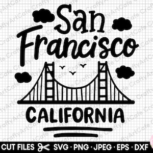 san francisco svg cricut shirt san francisco png