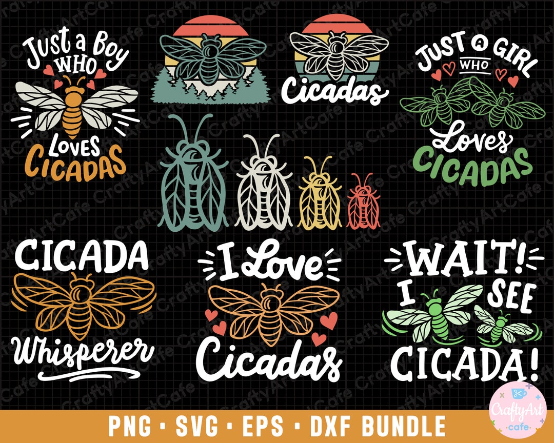 Cicada Text Cicada Png Cicada Svg Cicada Png Bundle Sublimination Commercial Use ...