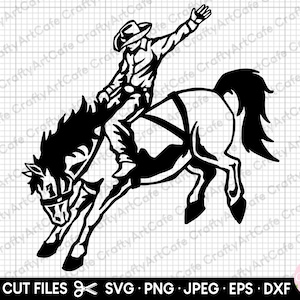 kommerzielle Nutzung Rodeo Reiter svg Rodeo Reiter png Rodeo Reiter Clipart Kommerzielle Nutzung Rodeo Cowboy svg für Cricut Rodeo Cowboy Silhouette