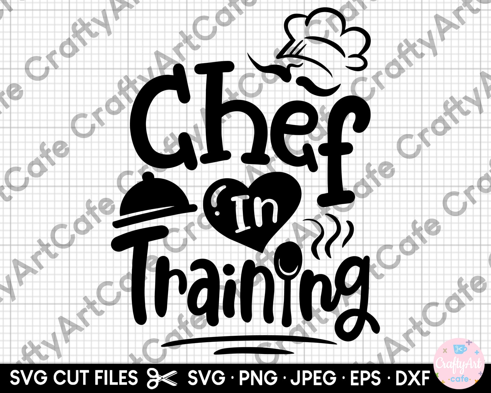 Chef in Training Svg Future Chef Svg Png Eps Dxf Jpeg Etsy