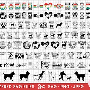 chihuahua svg bundle cricut shirt darmowe komercyjne wykorzystanie chihuahua png bundle chihuahua peeking clipart sylwetka