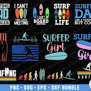 surf png surf svg surf png bundle sublimination commercial use surf eps dxf cricut cut file t shirt design