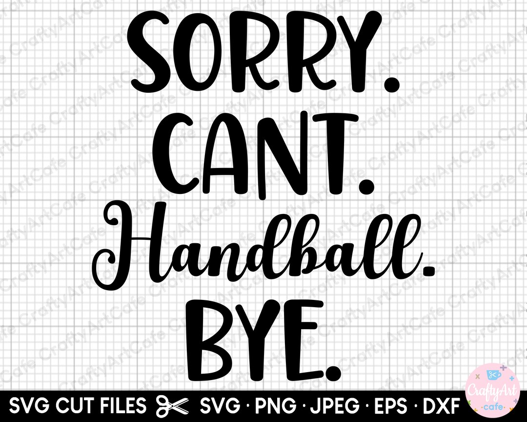 Handball Svg Png Cricut for Girls Women Handball is My Therapy - Etsy