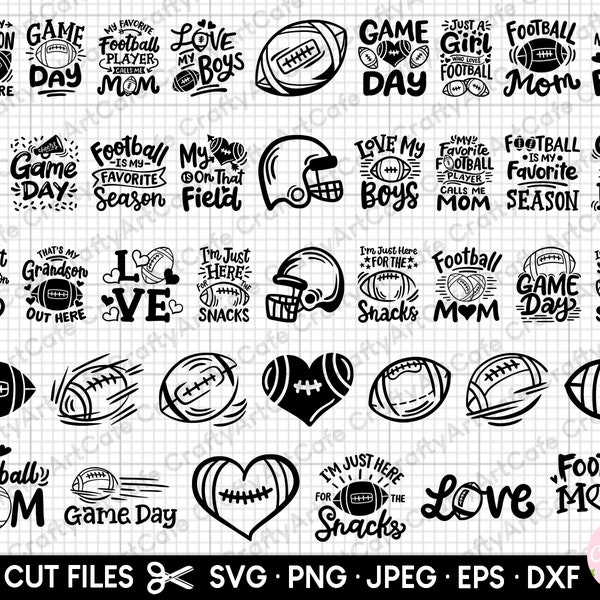 football svg bundle cricut cut files for shirts american football png bundle shirt designs free commercial use football svg png eps dxf jepg