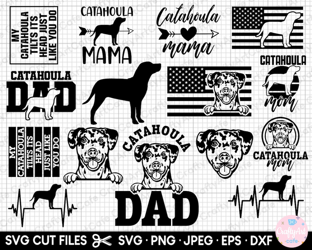 Catahoula Svg Bundle Catahoula Png Bundle Catahoula Svg Cricut Shirt