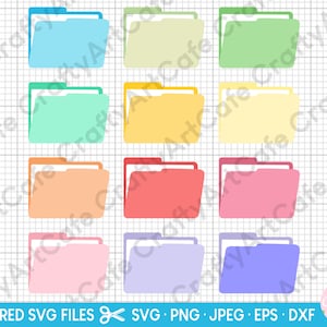 ファイル フォルダー svg フォルダー svg レイヤー カット ファイル cricut ファイル フォルダー クリップアート ファイル フォルダー グラフィック 商用利用