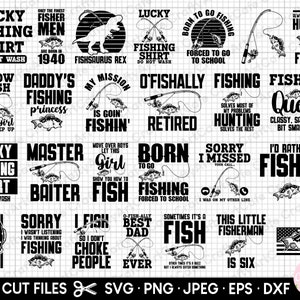 Fishing Svg Fishing Png Fishing Svg Bundle for Cricut Shirt Commercial Use  Fishing Vector Bundle Fishing Design Bundle Eps Dxf Jpg -  Hong Kong