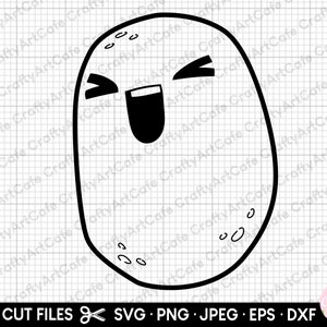 kawaii potato svg png clipart vector cute potato