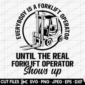 forklift svg png forklift driver svg png forklift operator svg png gift cricut cut file
