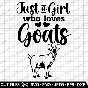goat svg goat png just a girl who loves goats