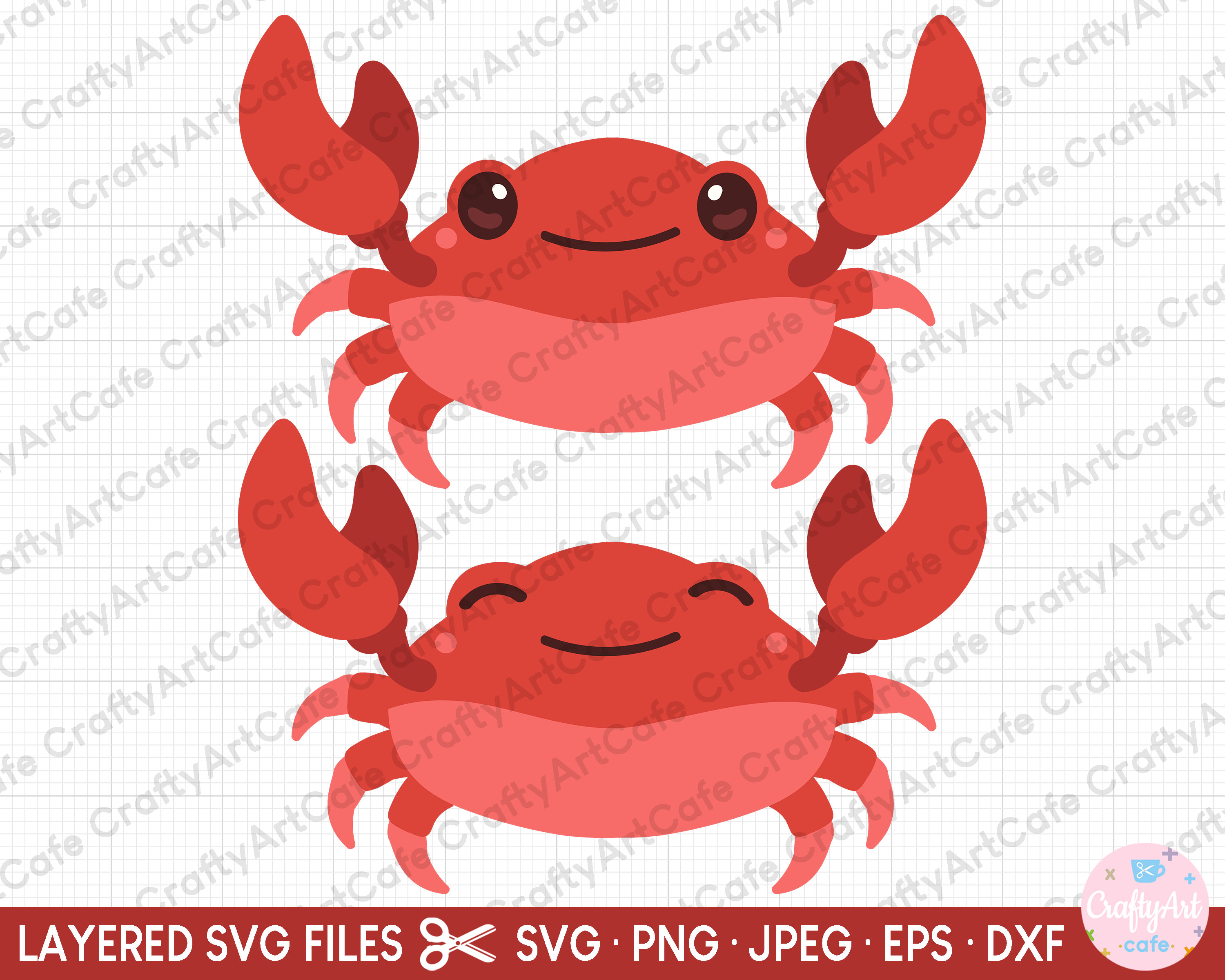 Baby Crab Svg Cute Crab Svg Kawaii Crab Svg Crab Png Crab Etsy Denmark