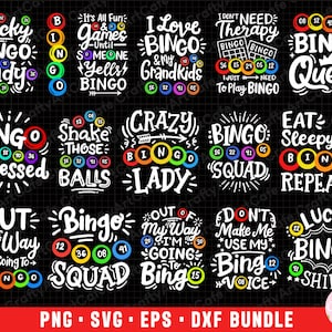 bingo png bingo svg bingo png bundle sublimination free commercial use bingo eps dxf cricut cut file vector