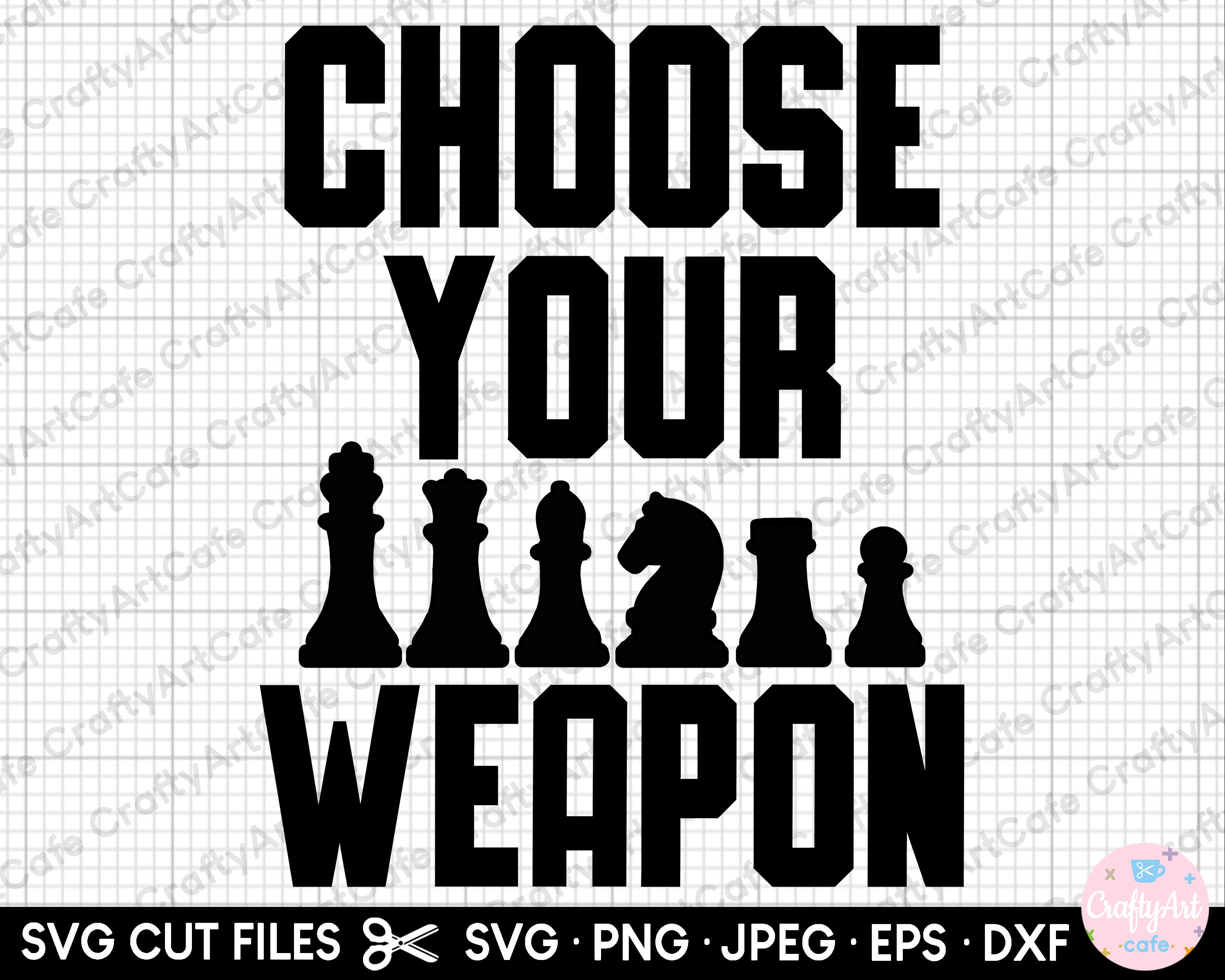 Chess Piece Figures. SVG File for Cricut Graphic by artychoke.design ·  Creative Fabrica