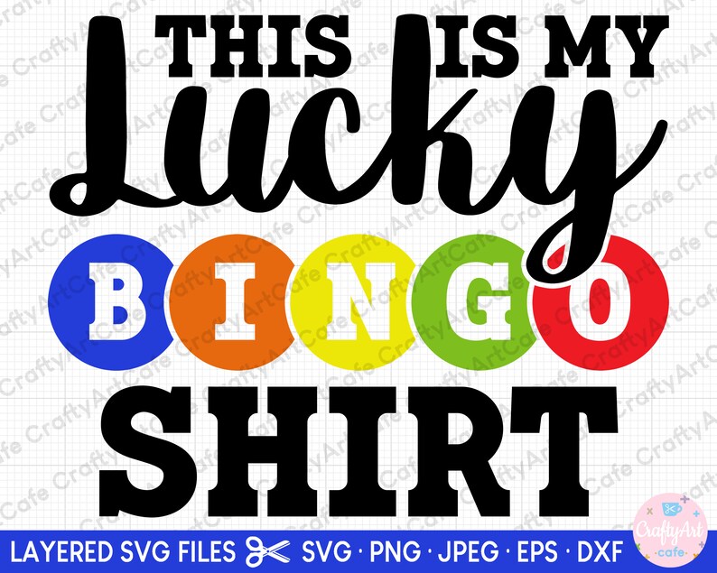Bingo Svg Cricut | Etsy