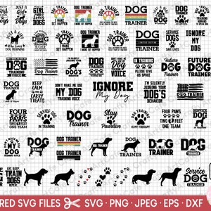 dog trainer svg bundle cricut shirt dog trainer png shirt design bundle free commercial use clipart vector cut file cutting file eps dxf jpg