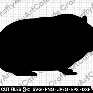 hamster silhouette svg hamster silhouette png hamster clipart