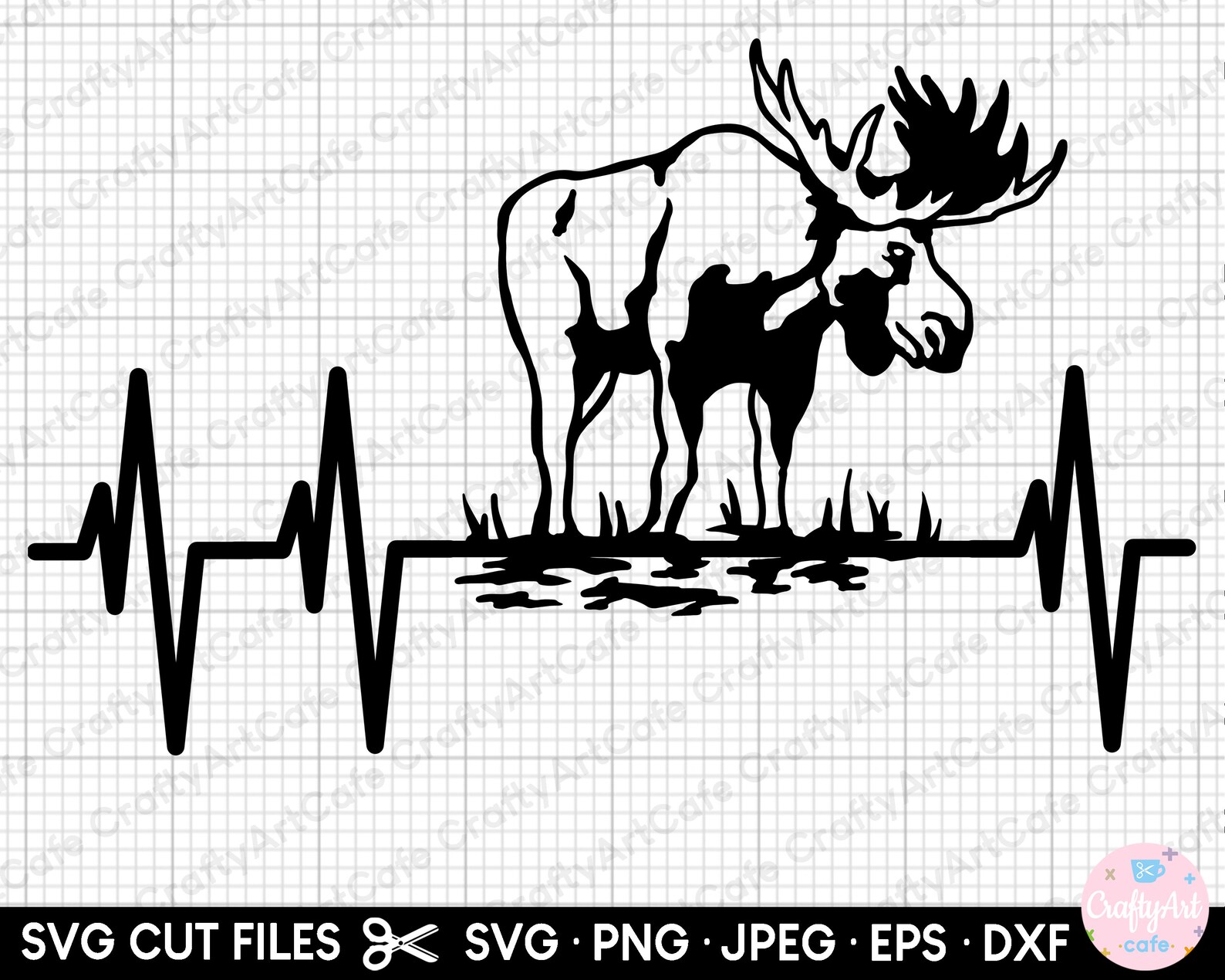 Moose Svg Moose Png Moose Svg File Cricut Free Commercial Etsy