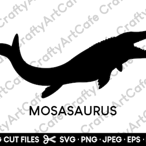 mosasaurus svg commercial use