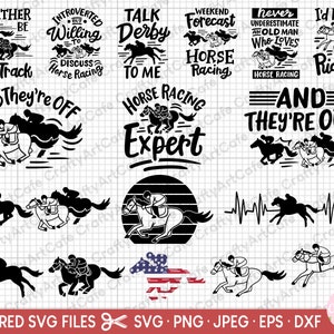 horse racing svg bundle horse racing png bundle derby svg bundle derby png bundle cricut free commercial use cut file