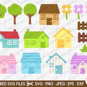 house clipart house svg house png house eps house dxf house svg cut file cricut commercial use