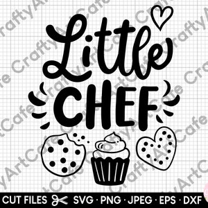 little chef svg png dxf eps chef svg for kids