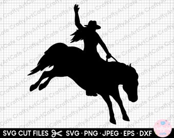 rodeo girl svg, rodeo girl silhouette, rodeo girl png commercial use, rodeo woman svg png, female rodeo rider svg