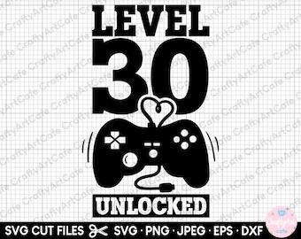 30th birthday svg 30 years old svg 30th birthday png