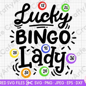 bingo svg, bingo png, bingo player svg, bingo player png, bingo svg cut file cricut
