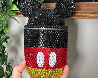 Mickey Mouse kids Toddler tumbler. Rhinestones. Gift. Disney. Christmas gift. Birthday gift. Bling tumbler.