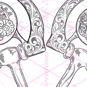 Trense Bit Sublimation PNG Digital Download Showpferd