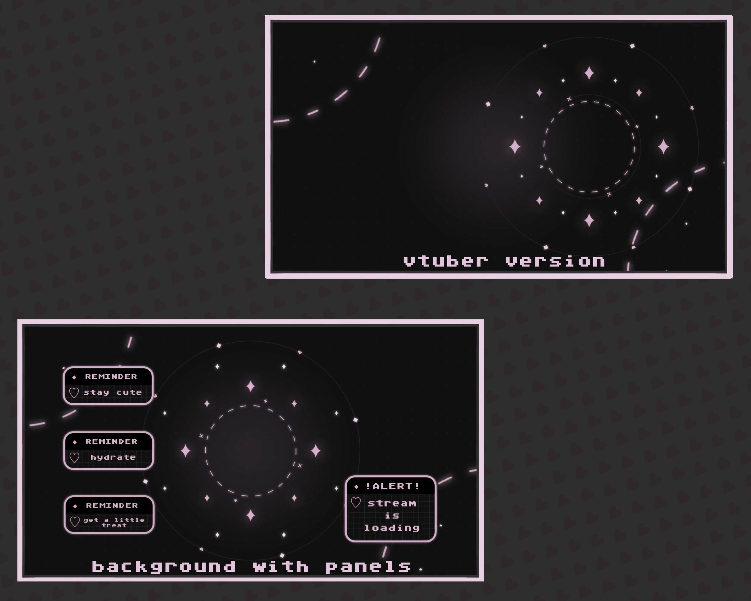 ANIMATED Cybergoth Y2K Stream Kit for Twitch Transitions, Overlays and ...