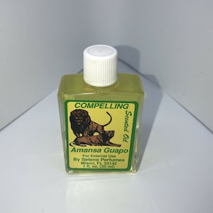 1 oz Compelling (Amansa Guapo) scented oil.