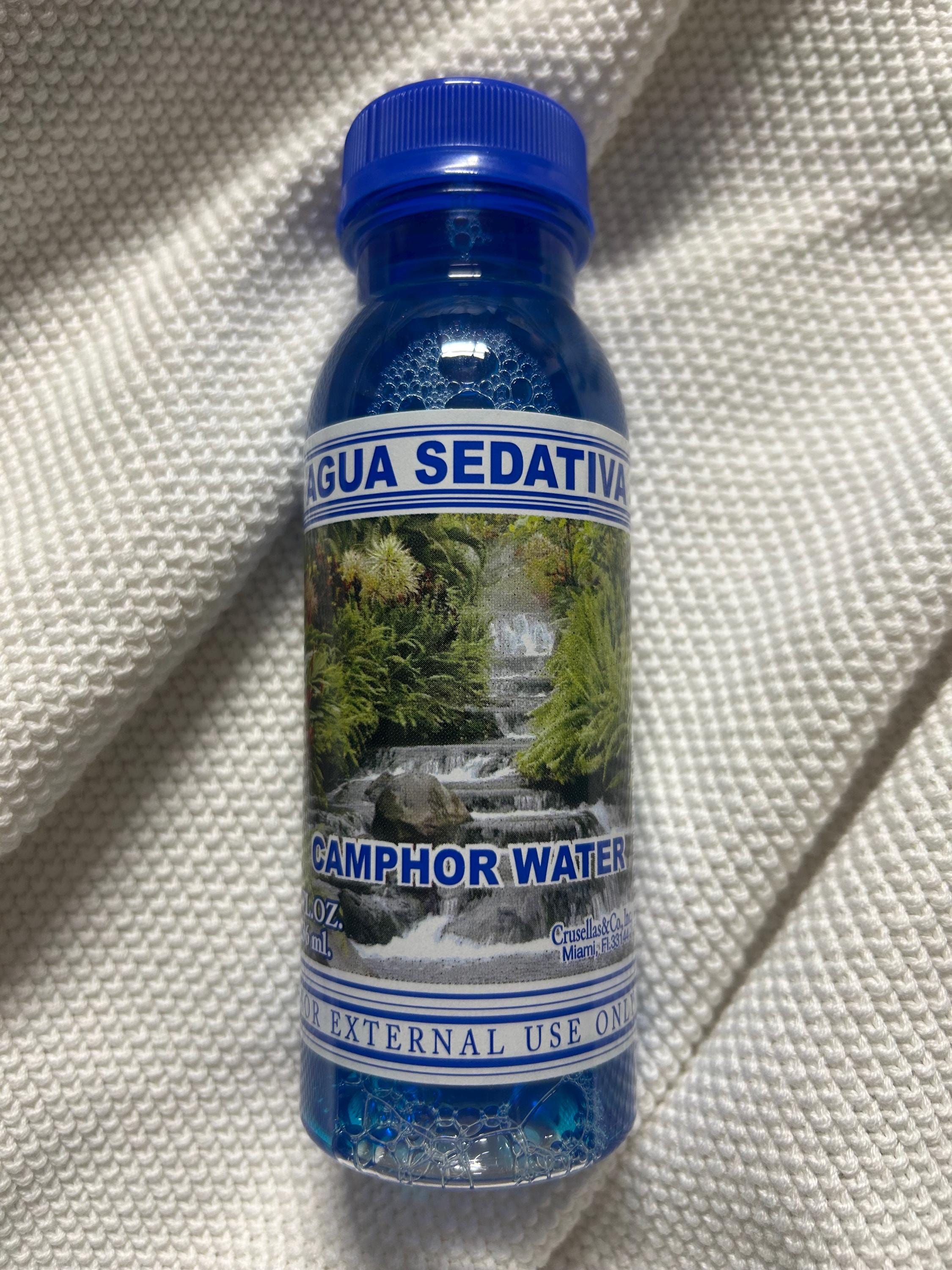 Camphor Water. Agua Sedativa. Crusellas (8 Fl Oz) - Etsy