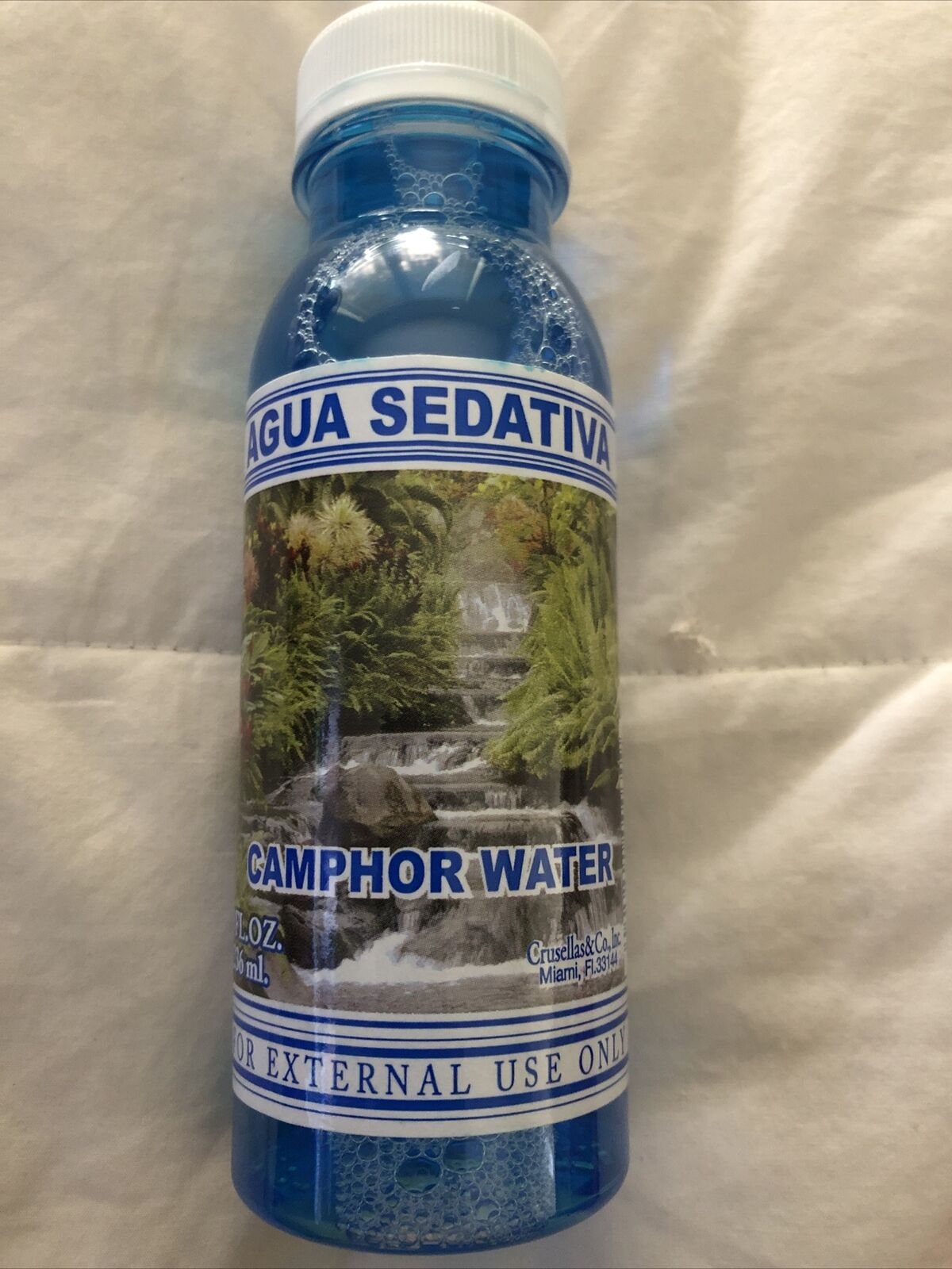 Camphor Water. Agua Sedativa. Crusellas 8 Fl Oz Etsy