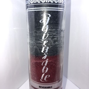 Reversible Red /Black 7 Day Spiritual Candle Unscented Wicca Free Shipping