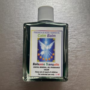 1 oz Balsamo Tranquilo Calming Oil: Religion, Protection, Wicca