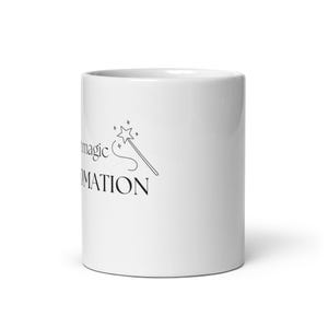 It’s Not Magic It’s Automation Mug | Funny Tech Coffee Cup | Women in AI Gift | Sarcastic Office Mug 11oz 15oz