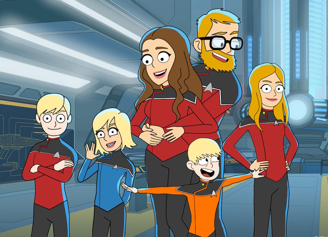 Custom Lower Decks Style Portrait download Only MESSAGE BEFORE ORDERING