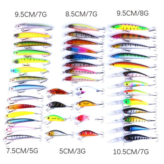 Fishing Bait Set Fishing Baits and Lures Fishing Bait in Bulk Fishing Gifts  for Men Best Boat Fishing Best Spring Fishing Lures 