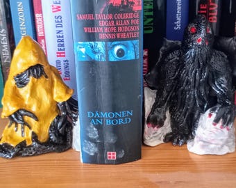 Cthulhu Hastur Buchstützen Keramik