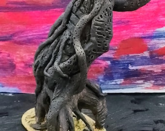 Handmade Nyarlathotep Ceramic Statue: H.P. Lovecraft