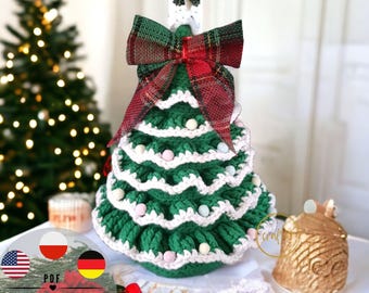 Crochet Christmas Tree Pattern: Mini Holiday Decor (PDF Pattern)
