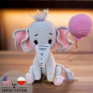 Wzór szydełkowy na słonicę Lunę (PDF)